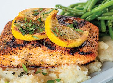Pan Seared North Atlantic Salmon